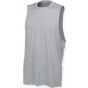 SF Clothing Men´s high neck slash armhole vest heather_grey