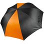 Kimood Grand parapluie de golf black/orange