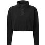TriDri Polaire à la coupe crop top pour femme Tridri® black