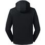 Russell-pure-organic Pure Organic High Collar Hooded Sweat black