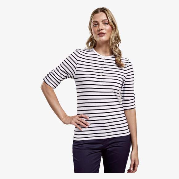 Tee-shirt à manches retroussables Long John pour femme Premier