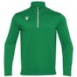 Macron Havel 1/4 zip maillot green