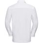 Russell Chemise en Popeline 100% Coton classique manches longues homme white