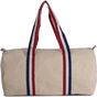Kimood Sac fourre-tout en toile de coton natural/reflex_blue/white/french_red