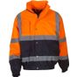 Yoko Blouson bicolore haute visibilité hi_vis_orange/navy