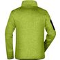 James&Nicholson Men´s Knitted Fleece Jacket kiwi_melange/royal