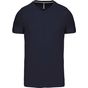 Kariban T-shirt col V manches courtes navy