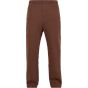 Build Your Brand Fluffy Trackpants Chocolate brown