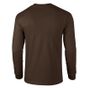 Gildan Adult T-Shirt Ultra-cotton Long Sleeve dark_chocolat