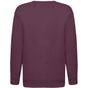 fruit of the loom Premium Set-In Sweat Kids bordeaux