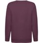 fruit of the loom Premium Set-In Sweat Kids bordeaux