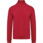 WK Designed To Work Veste molleton coton manches raglan unisexe red