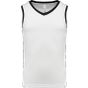 ProAct Maillot de basket-ball enfant white/black