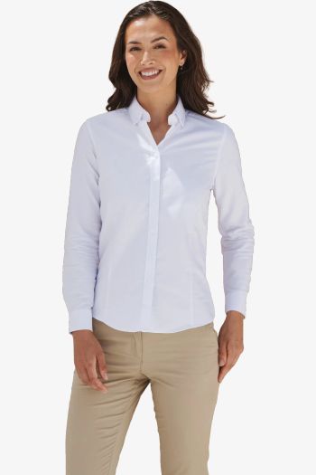 Image produit Ladies' modern s/s oxford shirt - regular fit