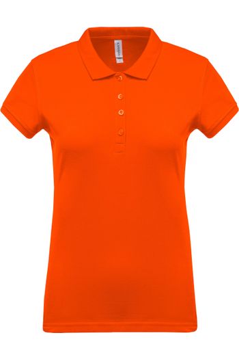 Image produit Polo piqué manches courtes femme 
