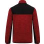WK Designed To Work Veste recyclée en polytricot homme red_melange/black