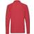 fruit of the loom Premium Long Sleeve Polo rouge