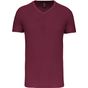 Kariban T-shirt Bio150IC col V homme wine