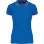 Kariban Polo manches courtes femme light_royal_blue/red/white