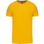 Kariban T-shirt col rond manches courtes homme yellow