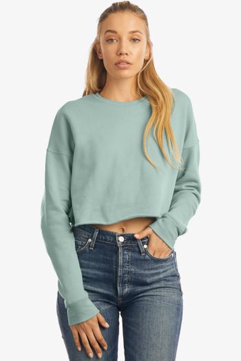 Image produit Women's cropped crew fleece