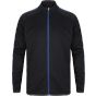 Finden+Hales Adults' knitted tracksuit top navy/royal