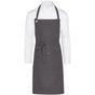 SG Accessories - Bistro Provence - Eyelet Bib Apron with Pocket grey