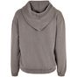 Build Your Brand Ladies Acid Washed Oversize Hoody asphalt