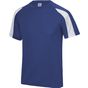 AWDis Just Cool Contrast cool T - royal_blue/arctic_white - XL
