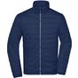 James&Nicholson Men´s Padded Jacket navy