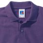 Russell Athletic Kids Classic Polycotton Polo purple