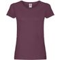 fruit of the loom Original T Lady-Fit bordeaux