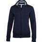Kariban Veste molleton zippée femme navy