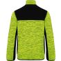 WK Designed To Work Veste recyclée en polytricot homme fluorescent_yellow_melange/black