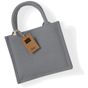 Westford Mill Sac cadeau en jute mini graphite_grey/graphite_grey