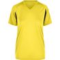 James&Nicholson Ladies' Running-T yellow/black