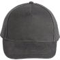 K-up Casquette coton épais - 5 panneaux dark_grey