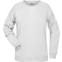 James&Nicholson Ladies´ Sweat white