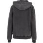 Build Your Brand Ladies Vintage Heavy Zip Hoody Magnet