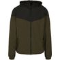 Build Your Brand 2-Tone Tech Windrunner black/dark_olive