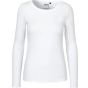 Neutral Ladies Long Sleeve T-Shirt white
