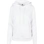 Build Your Brand Basic Ladies Basic Hoody white
