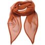 Premier Foulard en mousseline colours collection pour femme chestnut