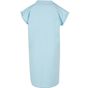 Build Your Brand Ladies Turtle Extended Shoulder Dress ocean_blue