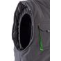 Velilla Gilet matelassé bicolore multipoches grey/lime