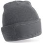 Beechfield Bonnet à patch Original recyclé gris graphite