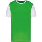 ProAct Maillot manches courtes bicolore enfant green/white
