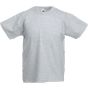 fruit of the loom Kids valueweight T heather_grey