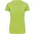 Kariban T-shirt col V manches courtes femme lime