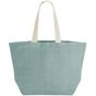 westfordmill Sac de plage en jute soft washed duck_egg_blue